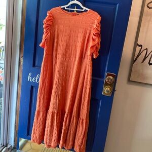 Pretty orange dress